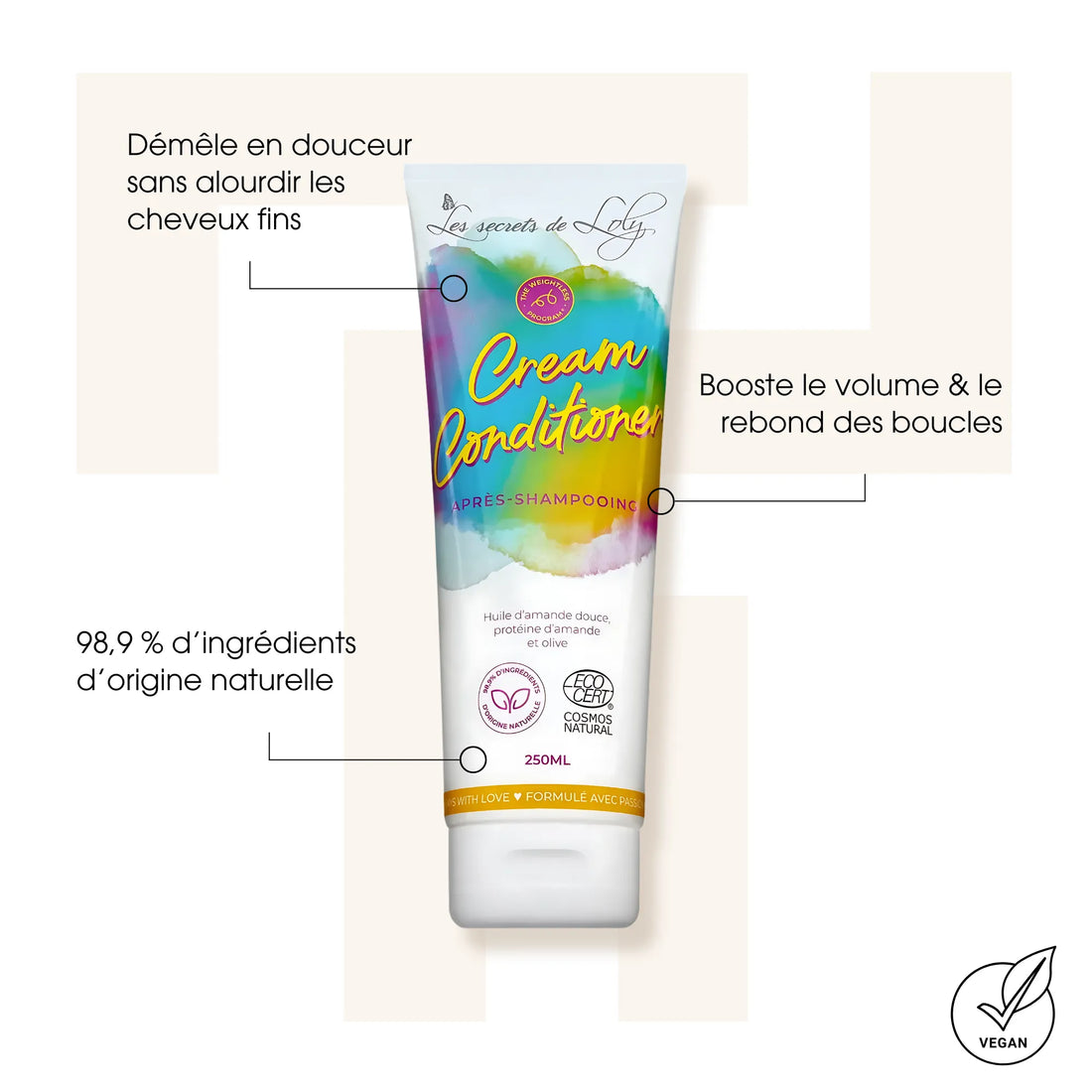 Cream Conditioner - Les Secrets de Loly - Après-shampoings