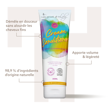 Cream Conditioner - Les Secrets de Loly - Bienfaits - Après-shampoings - Tuccinardi