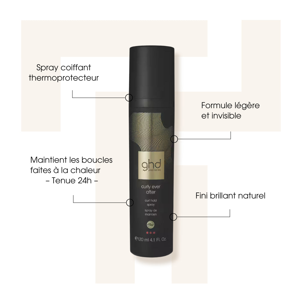 Spray de maintien thermoprotecteur Curly Ever After - Ghd -  Thermoprotecteurs cheveux - Thomas Tuccinardi