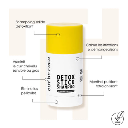 Detox Stick Shampoo - Cut By Fred - Shampoings solides - Thomas Tuccinardi