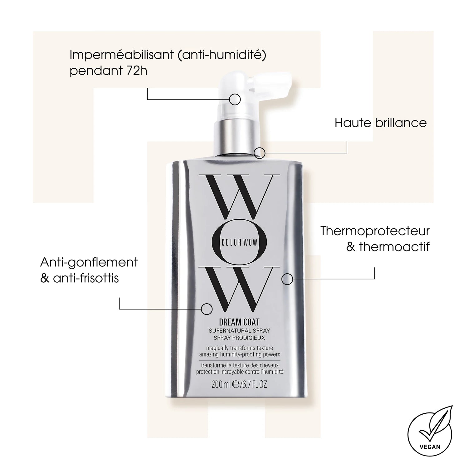 Dream Coat Supernatural Spray - Color Wow - Sprays coiffants