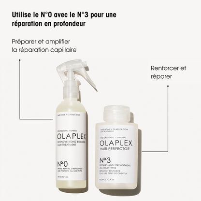 Duo Olaplex - Traitement N°0 + Soin N°3