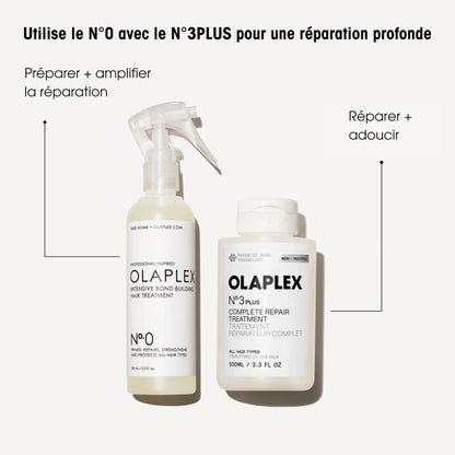 Duo réparateur Olaplex - N°0 et N°3 plus