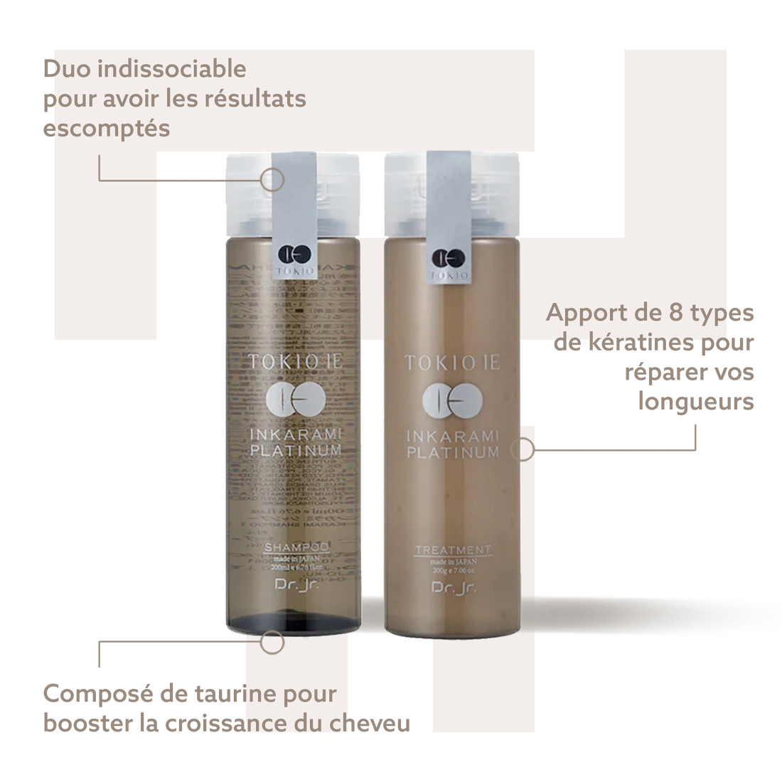 Duo Tokio Inkarami Platinum - Bienfaits - Traitements cheveux - Tuccinardi