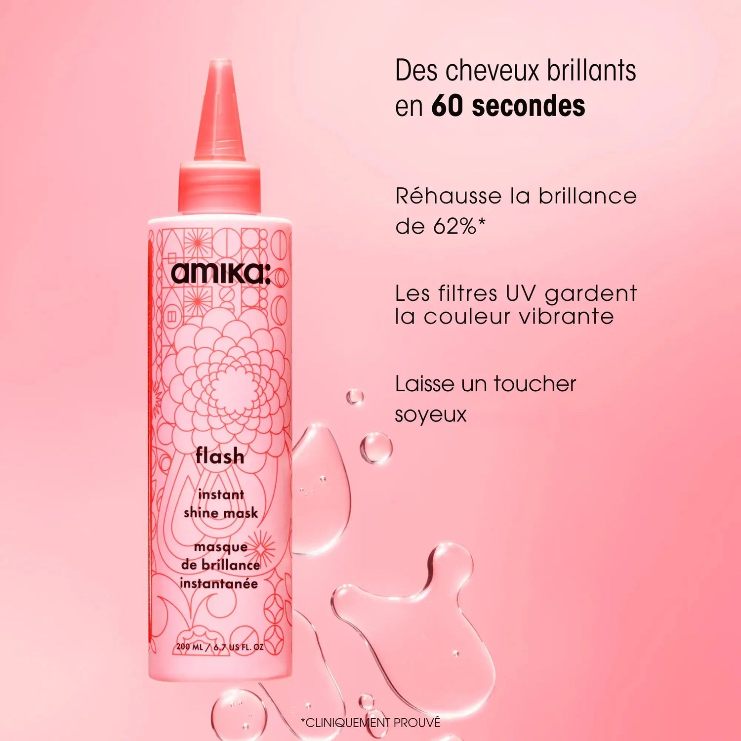 Flash Mask - Amika - Masques capillaires