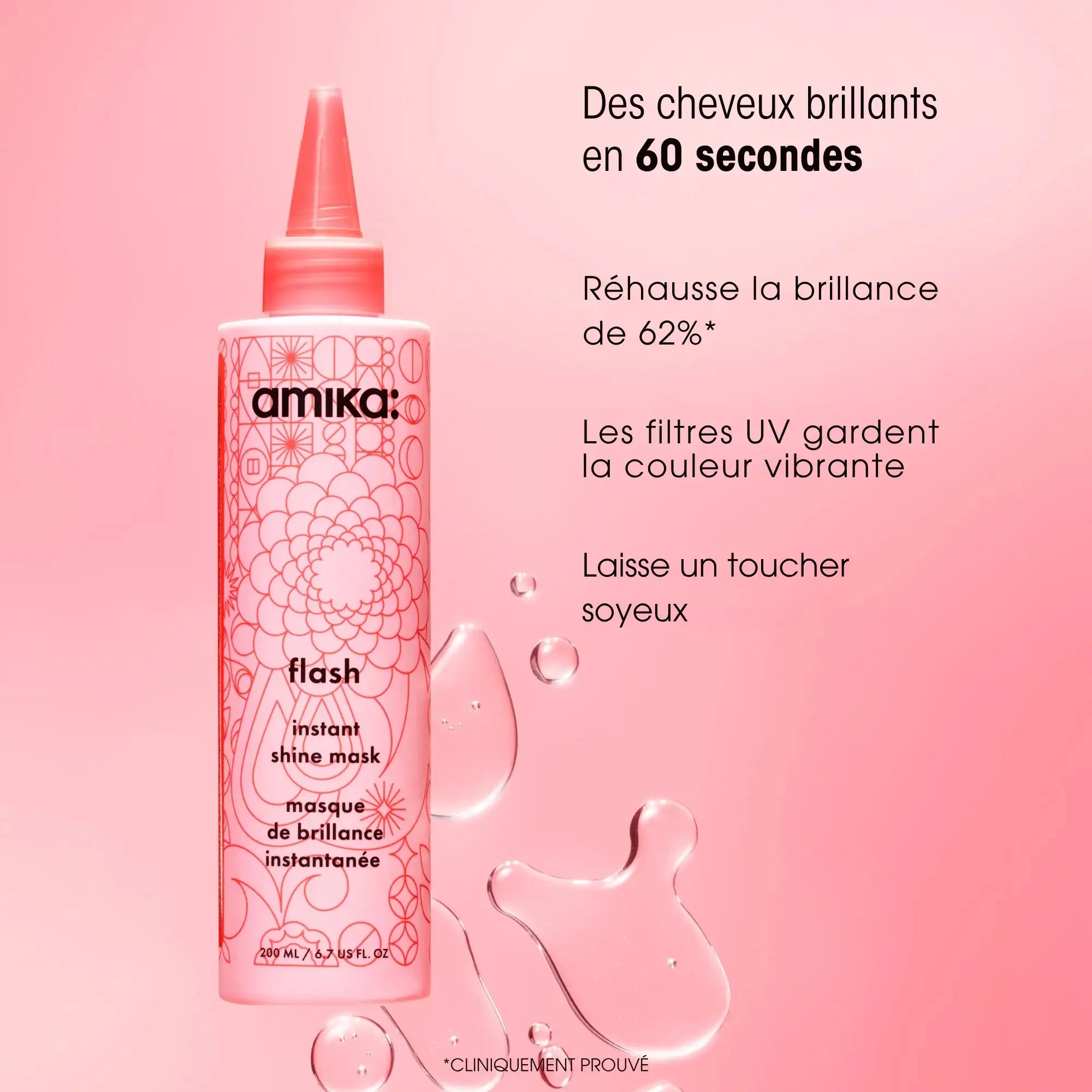 Flash Mask - Amika - Masques capillaires