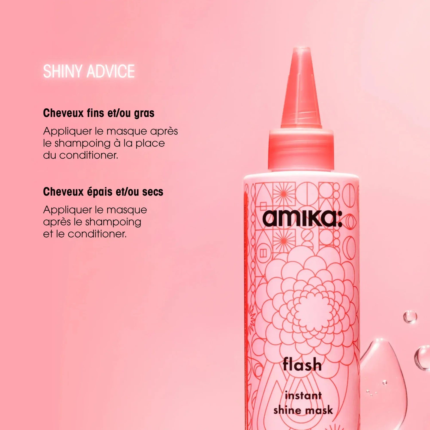 Flash Mask - Amika - Masques capillaires