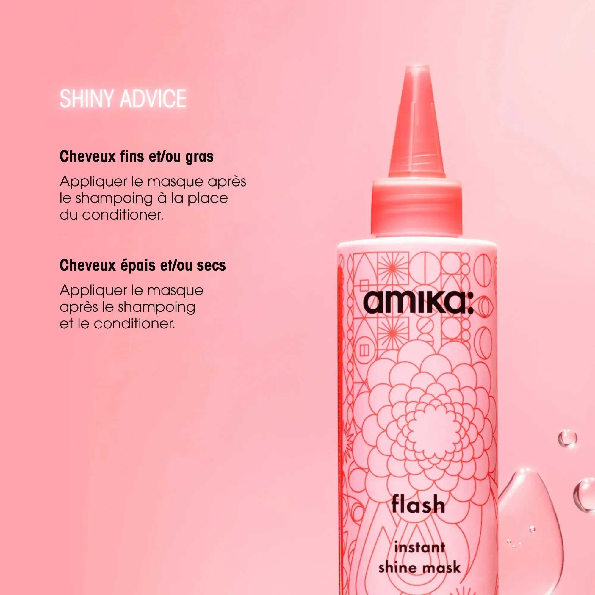Flash Mask - Amika - Masques capillaires