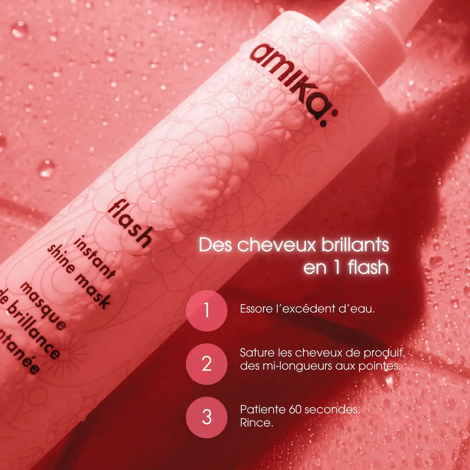 Flash Mask - Amika - Masques capillaires