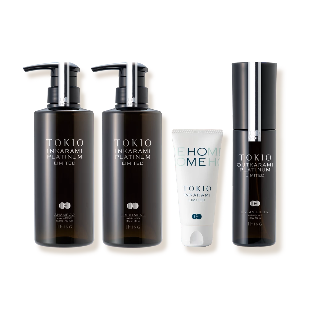 Gamme complète Platinum Limited - Tokio Inkarami - Kit de soins des cheveux - Tuccinardi