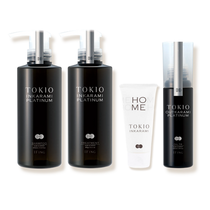 Gamme complète Platinum - Tokio Inkarami - Kits soins cheveux - Thomas Tuccinardi