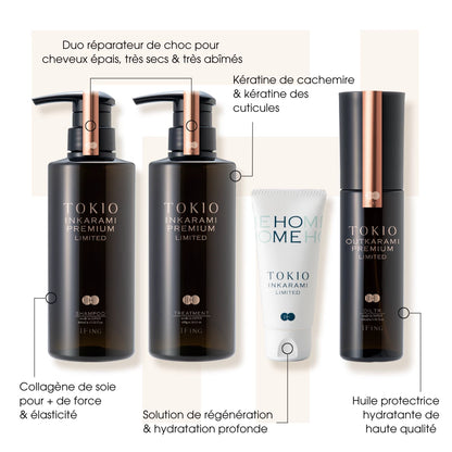 Gamme complète Premium Limited - Tokio Inkarami - Kit de soins des cheveux - Tuccinardi