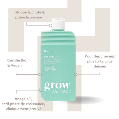 Grow Perfect Conditioner - Bienfaits - Hairlust - Après-shampoings - Tuccinardi
