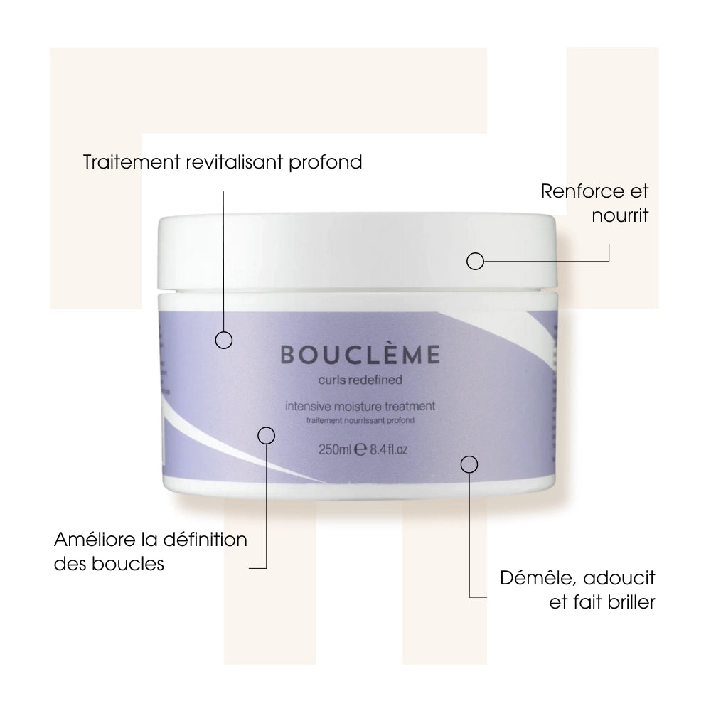 Intensive Moisture Treatment - Bouclème - Masques cheveux - Thomas Tuccinardi