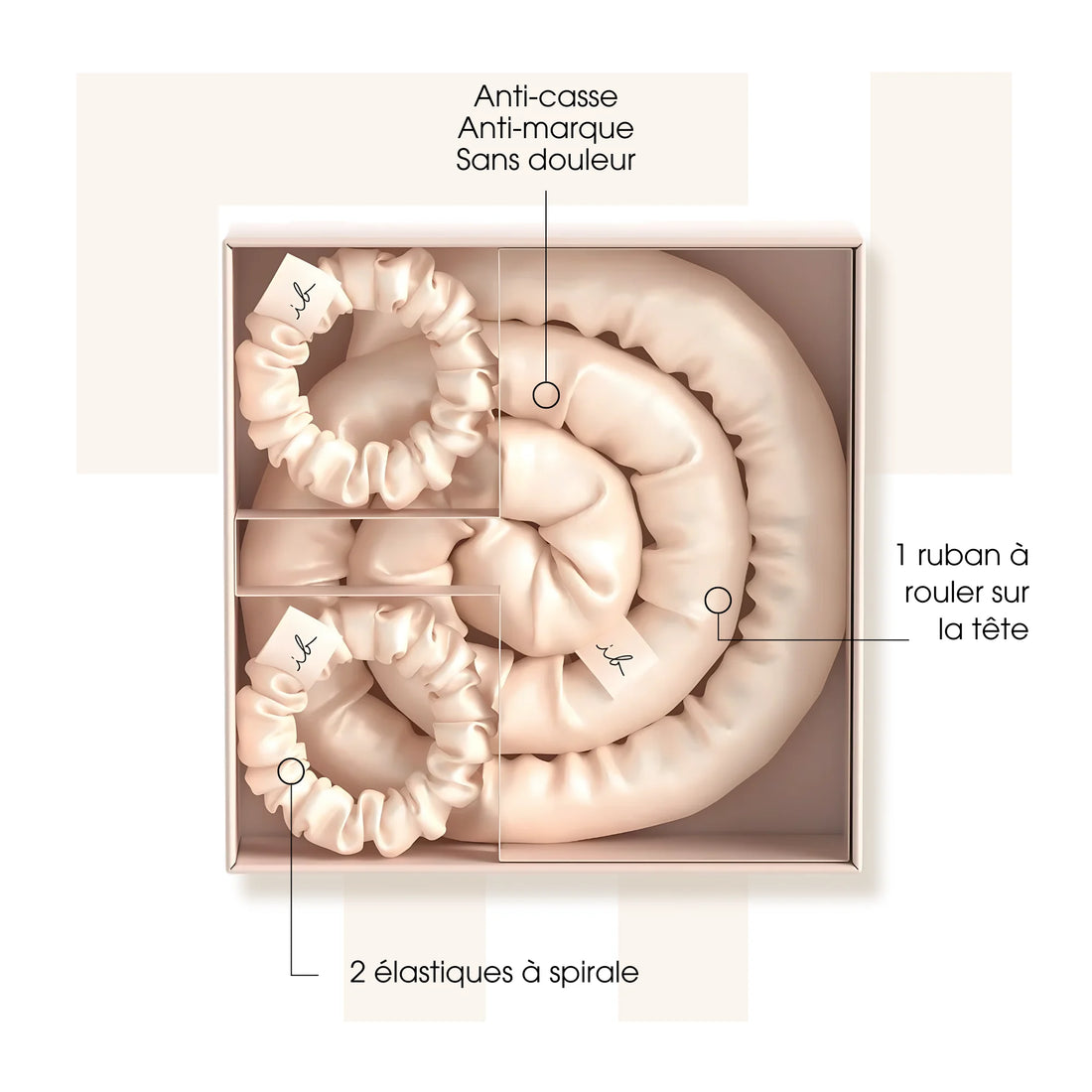 Kit Boucles Sans Chaleur - Invisibobble - Accessoires cheveux
