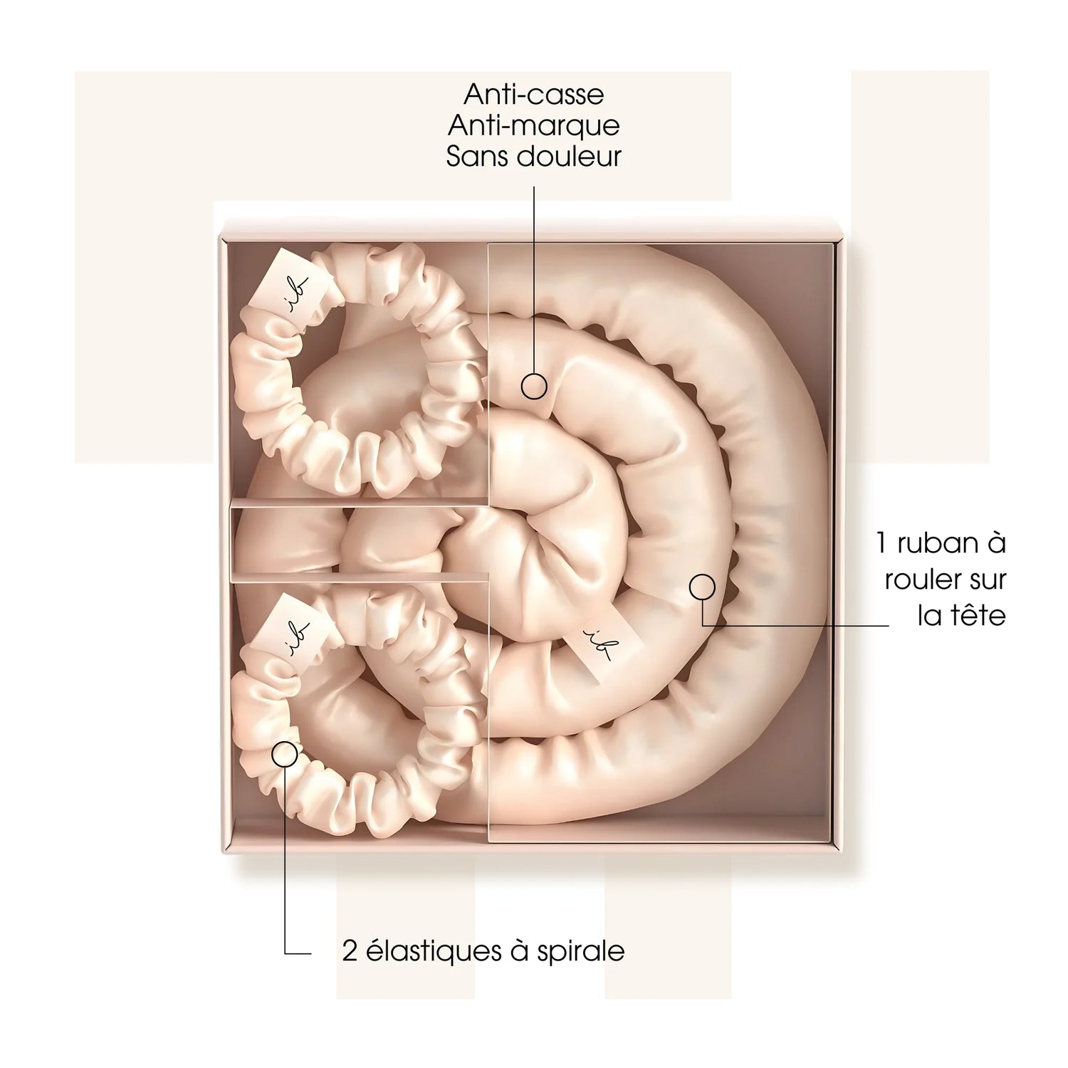 Kit Boucles Sans Chaleur - Invisibobble - Accessoires cheveux