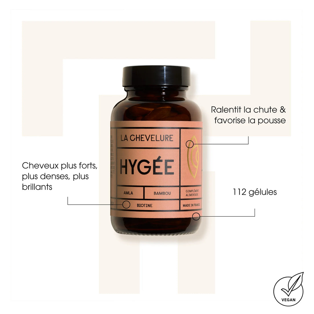 La Chevelure - Hygée - Compléments alimentaires cheveux