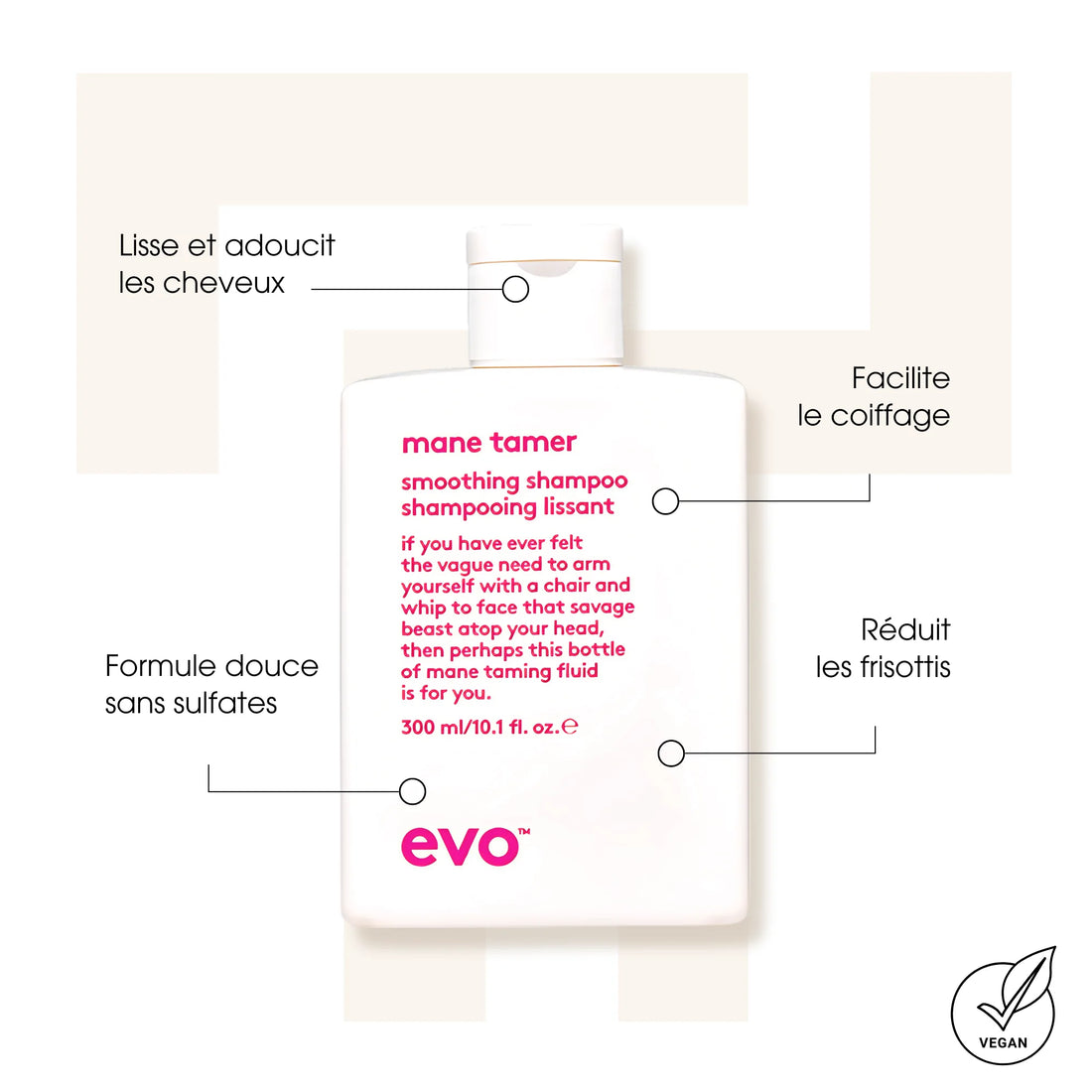 Shampoing Lissant Evo - Mane Tamer - Thomas Tuccinardi