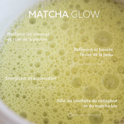 Matcha Glow Aime - Boisson collagène - Compléments alimentaires cheveux - Thomas Tuccinardi