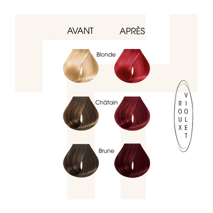 Soin repigmentant Evo roux violet - Après-shampoings - Thomas Tuccinardi