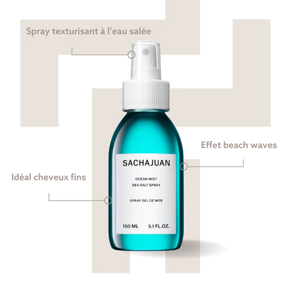 Ocean Mist - Bienfaits - Sachajuan - Spray coiffants - Tuccinardi