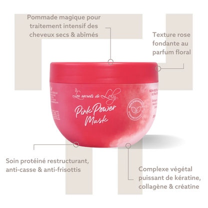 Pink Power Mask - Les Secrets de Loly - Masques cheveux - Tuccinardi