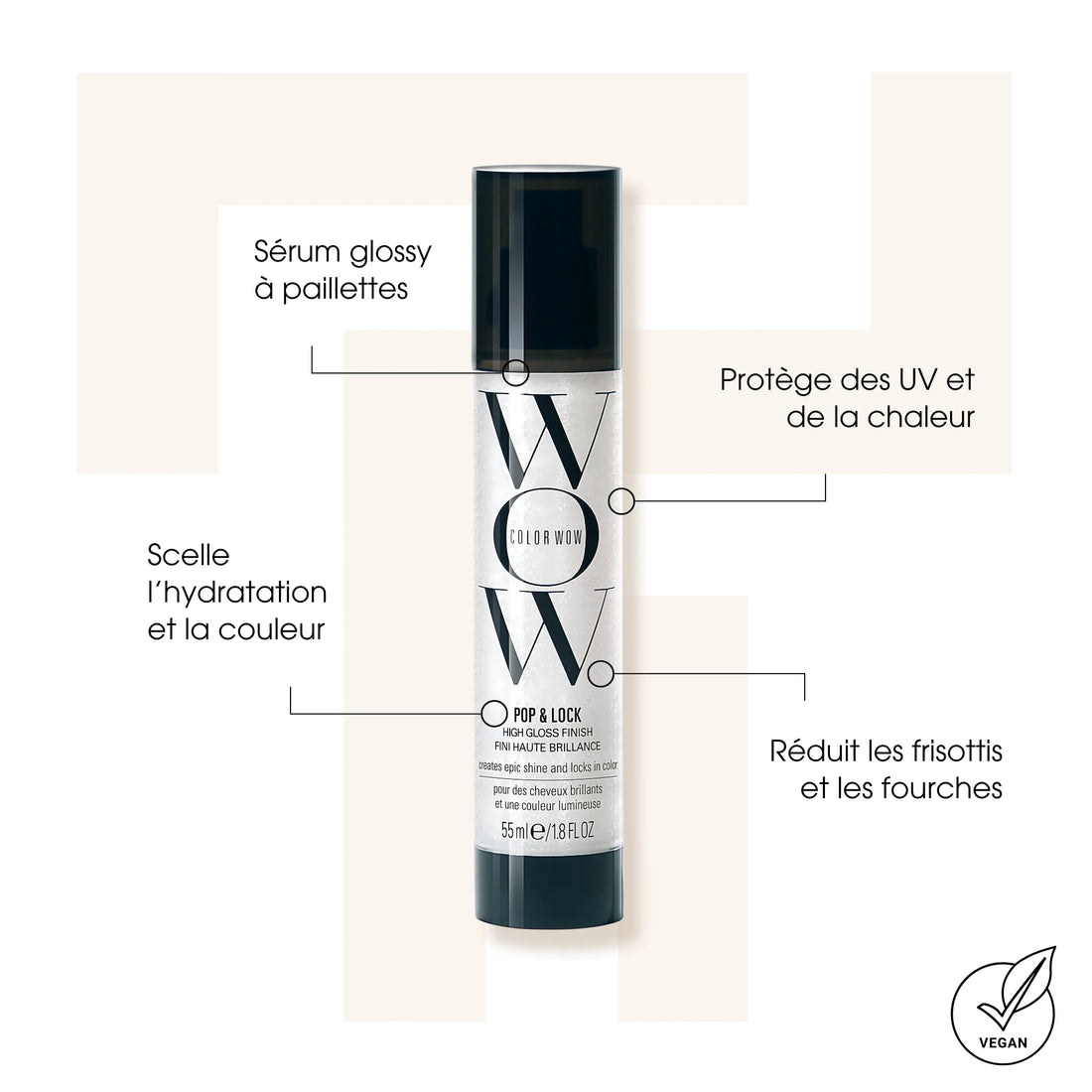 Pop &amp; Lock - Color Wow - Huiles | Sérums cheveux - Thomas Tuccinardi