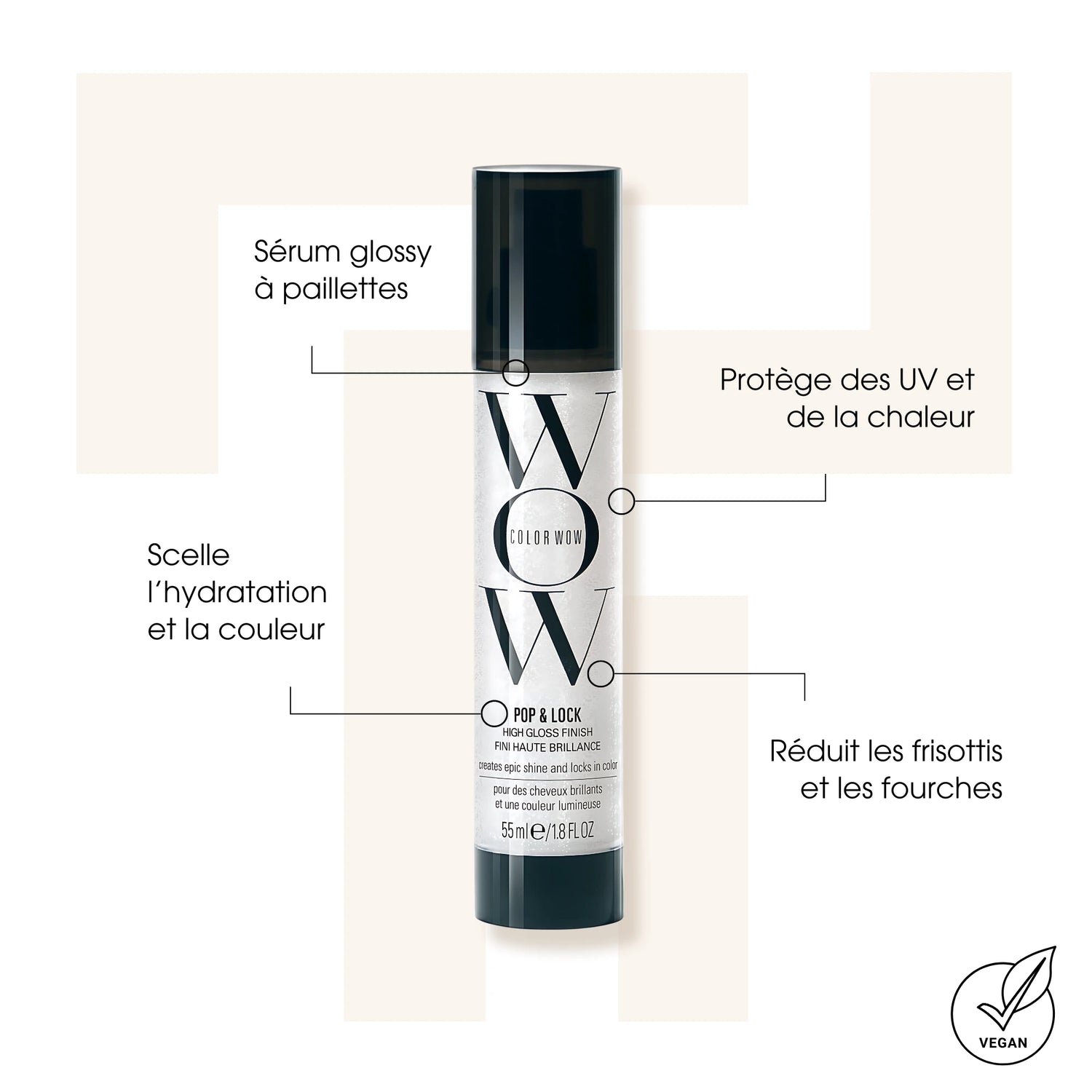 Pop &amp; Lock - Color Wow - Huiles | Sérums cheveux - Thomas Tuccinardi