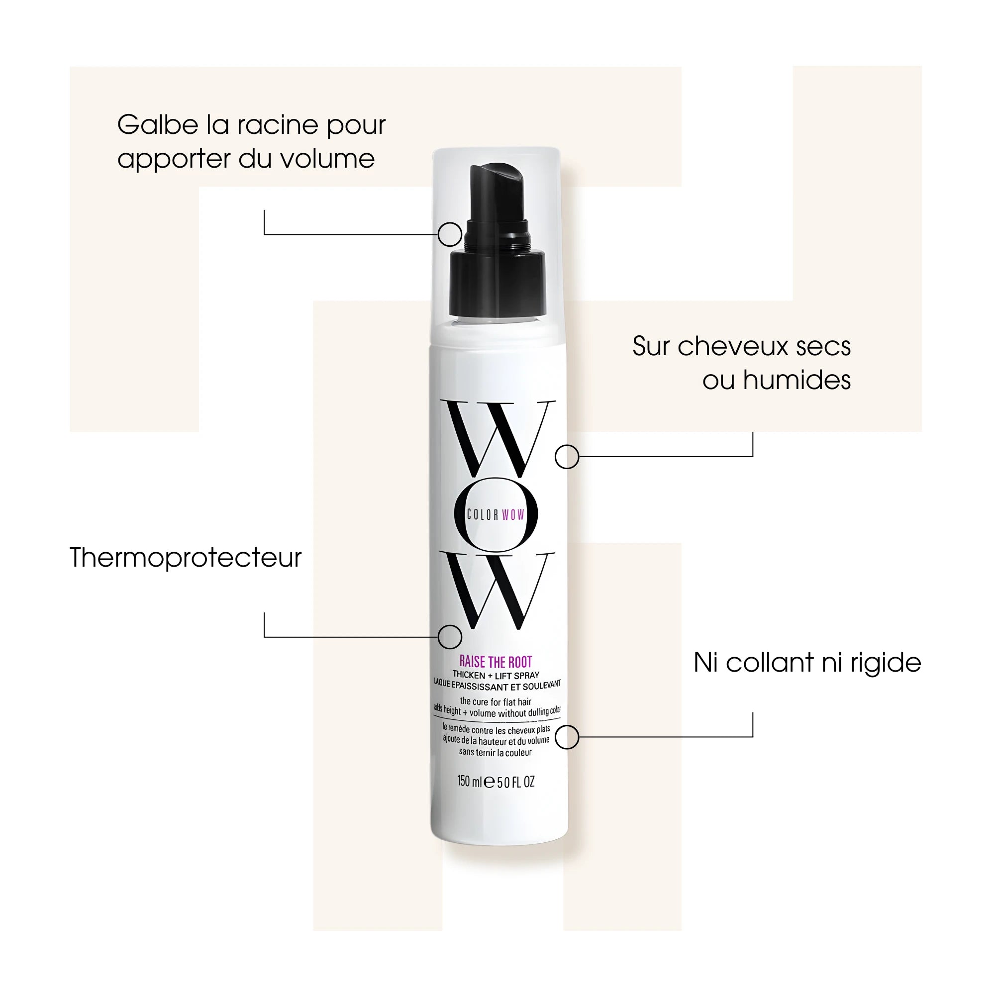 Raise The Root Spray Volumisant - Color Wow - Sprays coiffants
