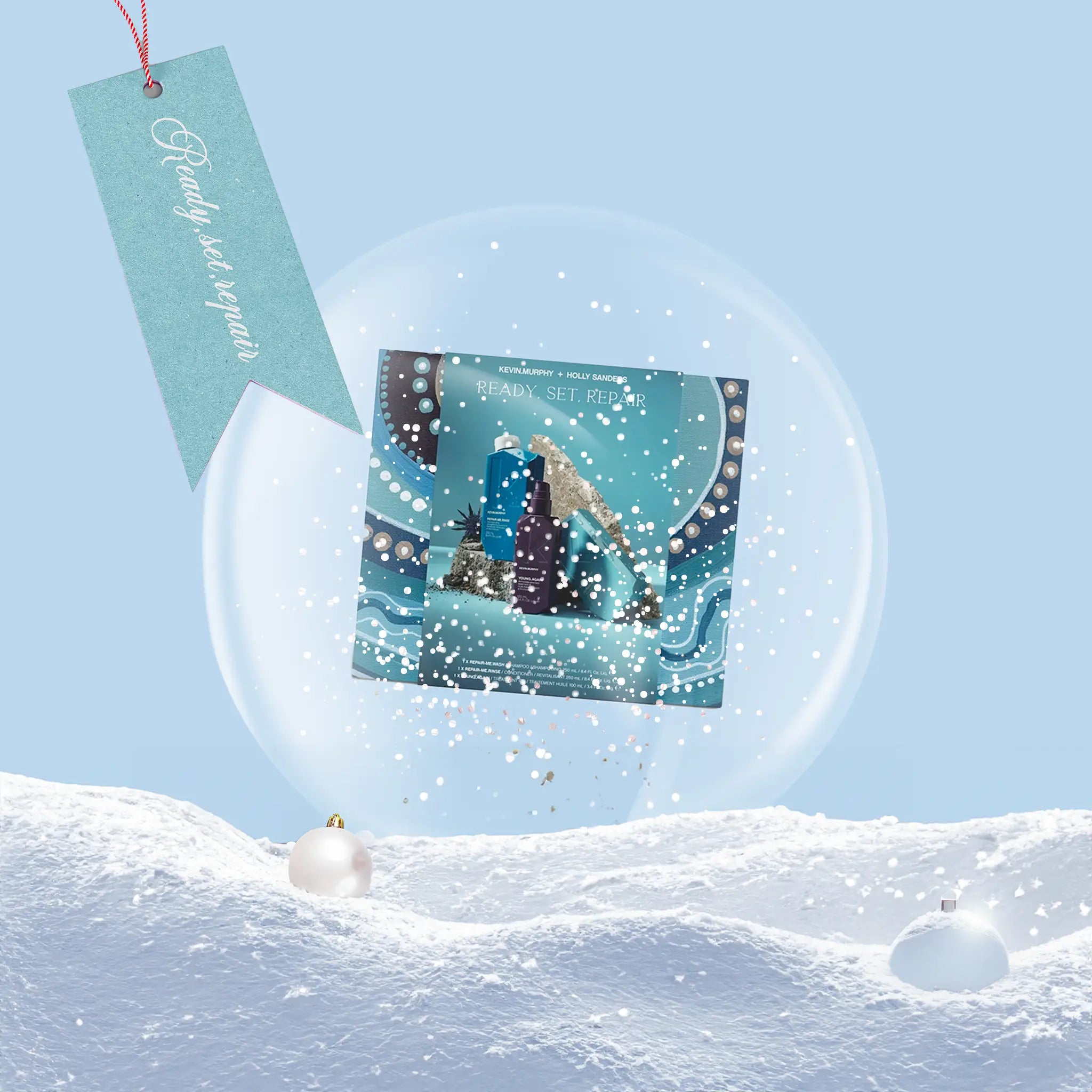 Coffret de Noël Ready Set Repair - Kits de soins des cheveux - Kevin Murphy