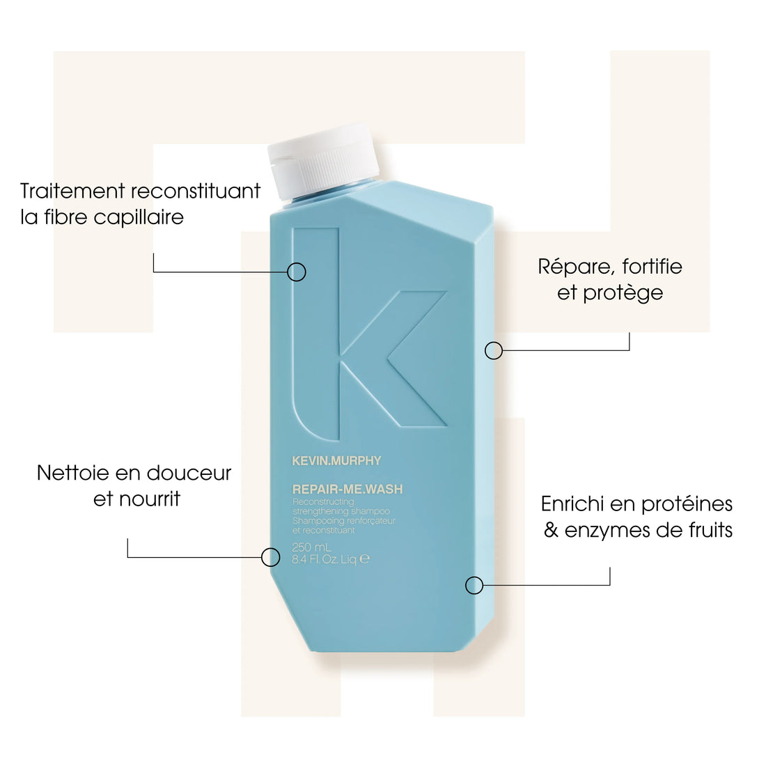 Repair Me Wash - Kevin Murphy - Shampoings - Tuccinardi