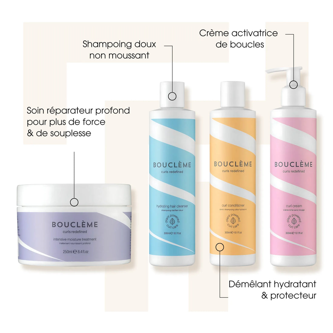 Routine Bouclème - Kit de soins des cheveux - Thomas Tuccinardi