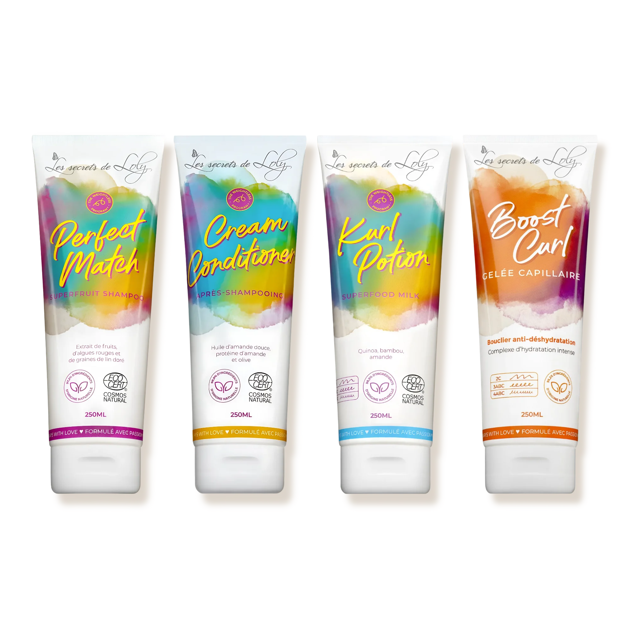 Routine Cheveux fins - Les Secrets de Loly - Kit de soins des cheveux
