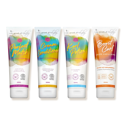 Routine Cheveux fins - Les Secrets de Loly - Kit de soins des cheveux