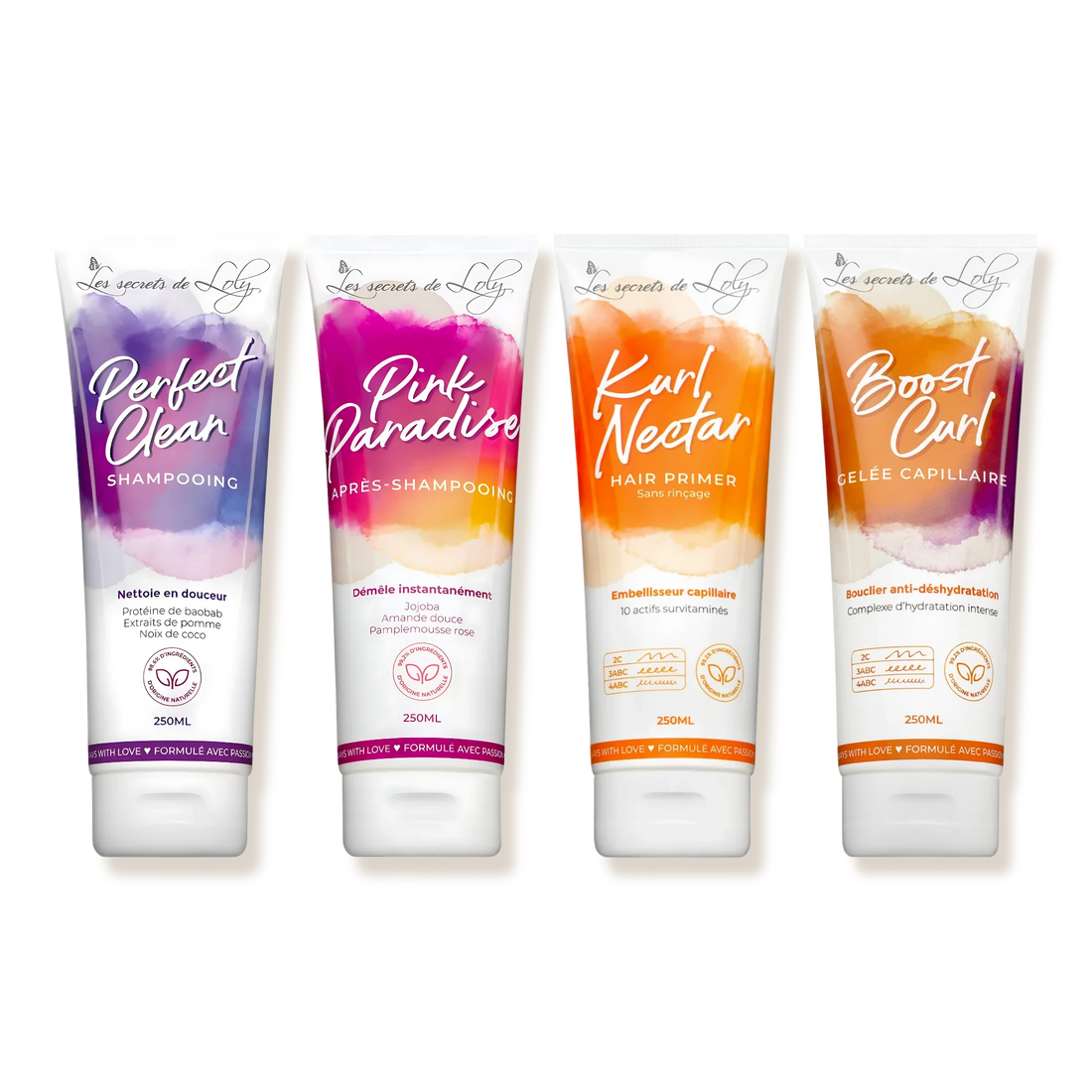 Routine Cheveux Secs - Les Secrets de Loly - Kit de soins des cheveux