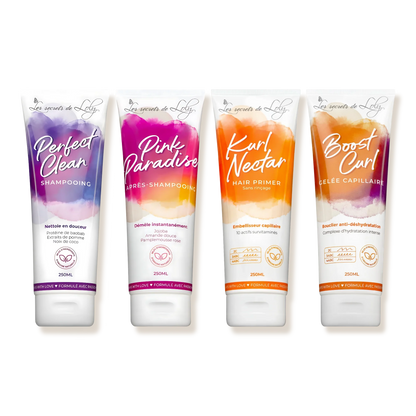 Routine Cheveux Secs - Les Secrets de Loly - Kit de soins des cheveux