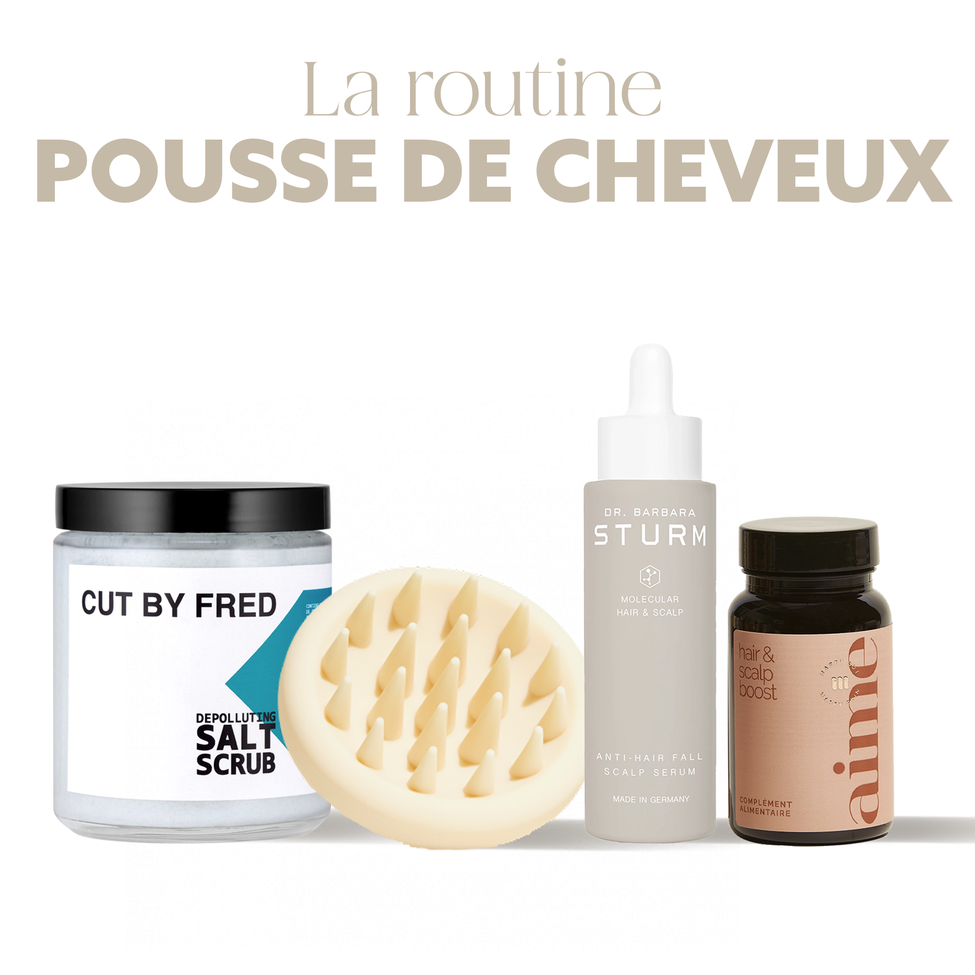 Routine pousse de cheveux - Kit de soins des cheveux - Thomas Tuccinardi