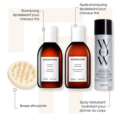Routine Cheveux Plats