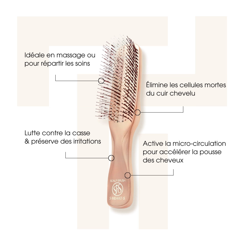 Scalp Brush Rose Gold - Tokio Inkarami - Brosses à cheveux - Thomas Tuccinardi