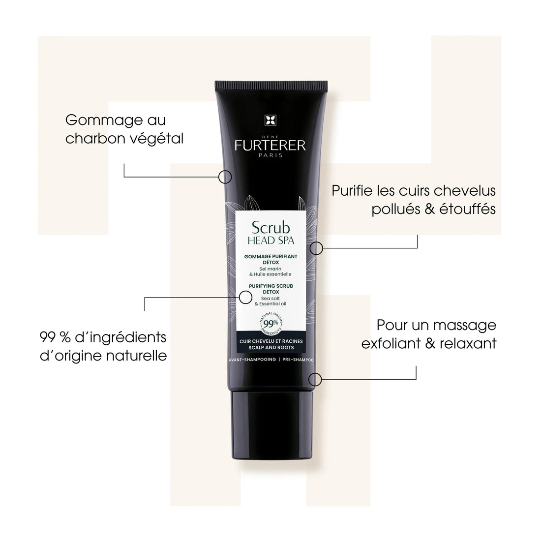 Scrub Head Spa - Gommage cuir chevelu - René Furterer