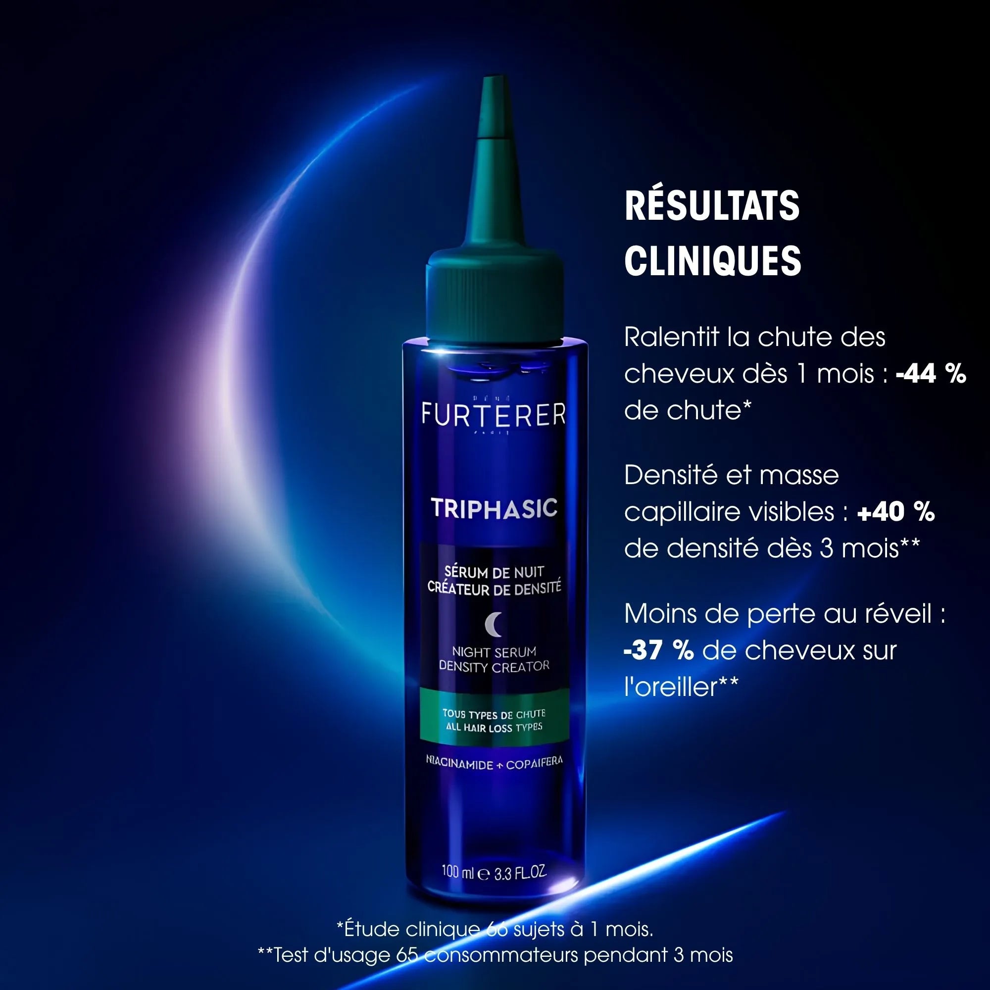 Sérum Triphasic Nuit - René Furterer - Huiles | Sérums