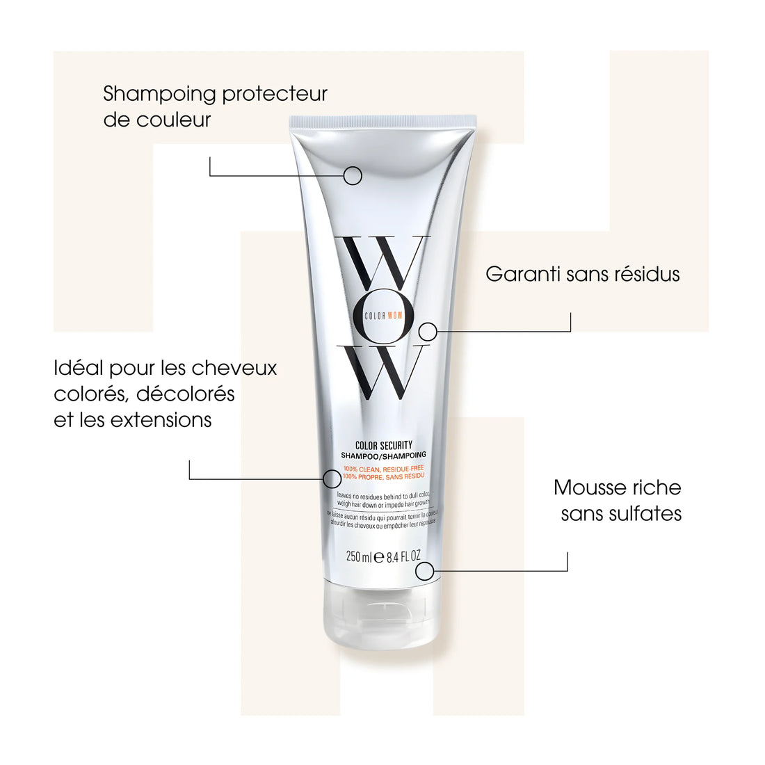 Color Security Shampoo - Color Wow - Shampoings