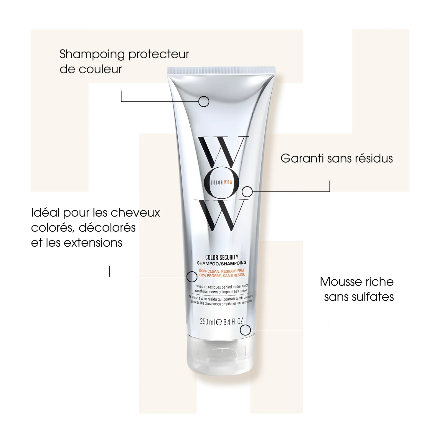 Color Security Shampoo - Color Wow - Shampoings