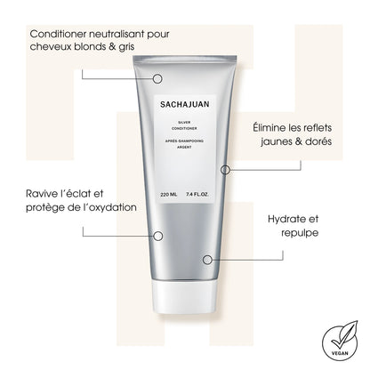 Silver Conditioner - Après-shampoings - Sachajuan
