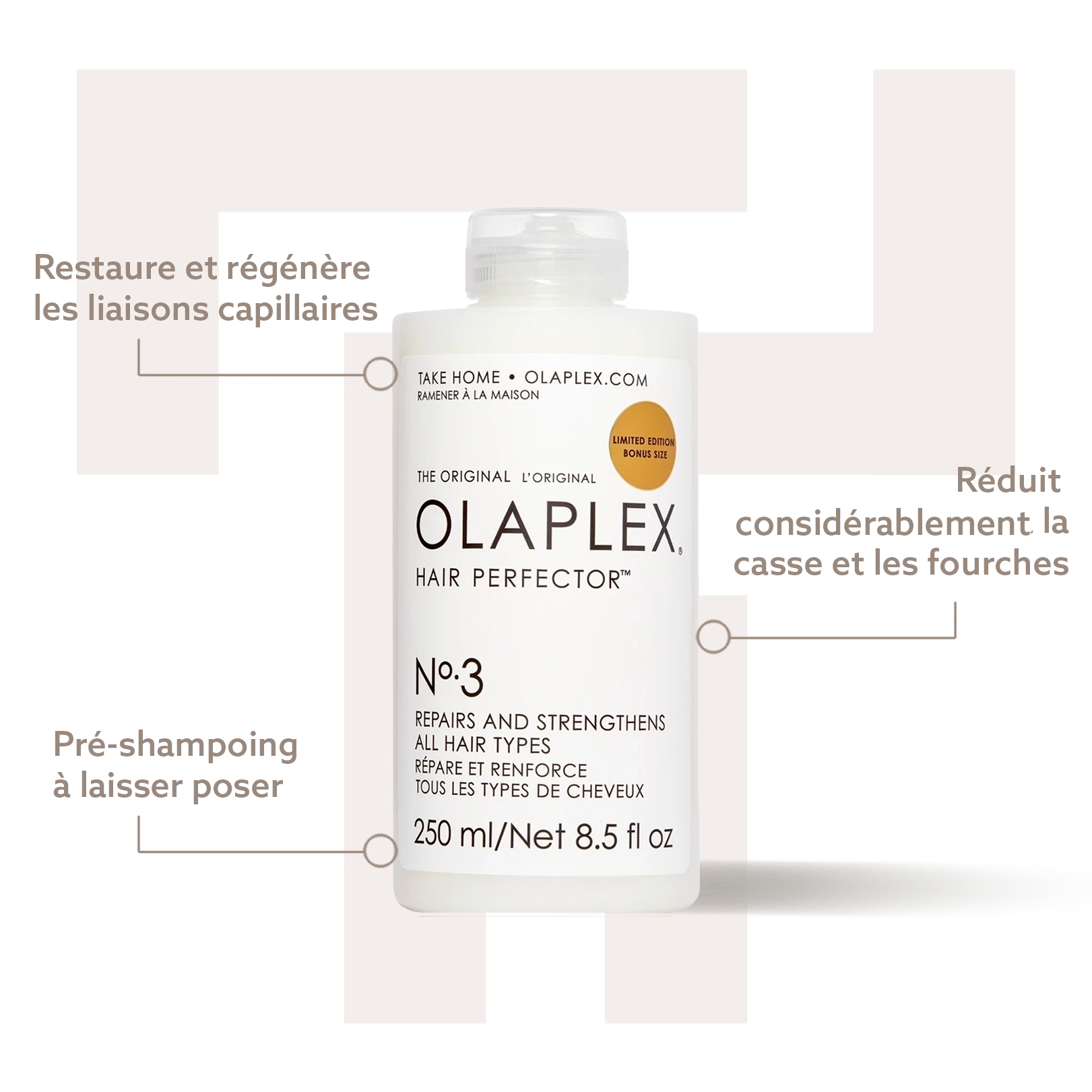 Olaplex 3 - Soin Hair Perfector - Traitements Cheveux - Thomas Tuccinardi