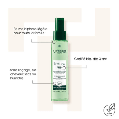 Spray démêlant Express Naturia - René Furterer - Sprays coiffants