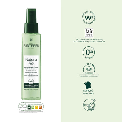 Spray démêlant Express Naturia - René Furterer - Sprays coiffants