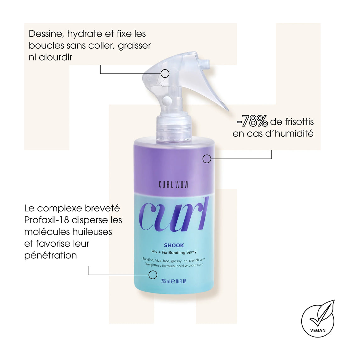 Shook Curl Wow - Color Wow - Sprays coiffants