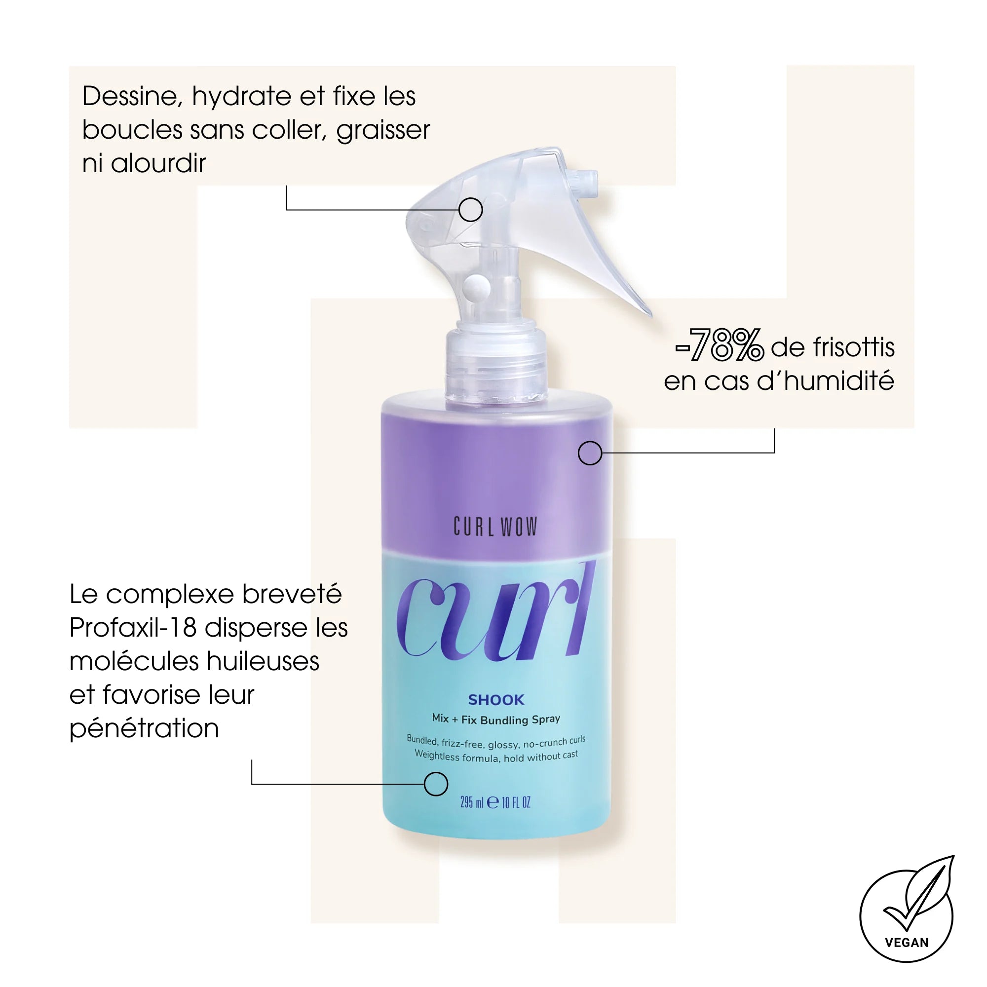 Shook Curl Wow - Color Wow - Sprays coiffants