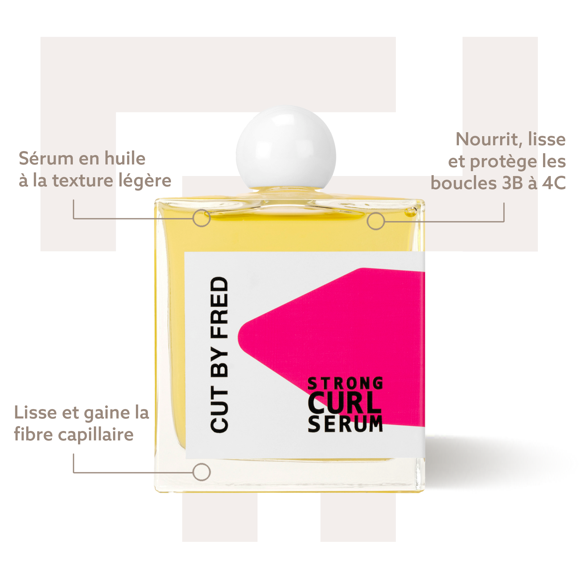 Strong Curl Serum - Cut By Fred - Bienfaits - Huiles | Sérums - Tuccinardi